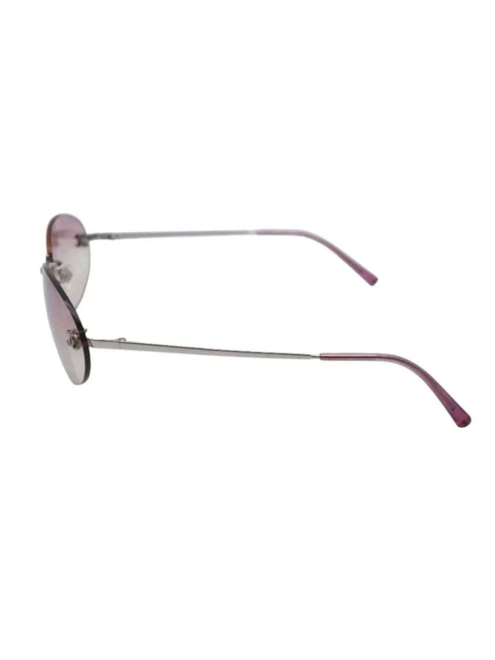 Chanel CC Logo Sunglasses Pink Acetate Eyewear